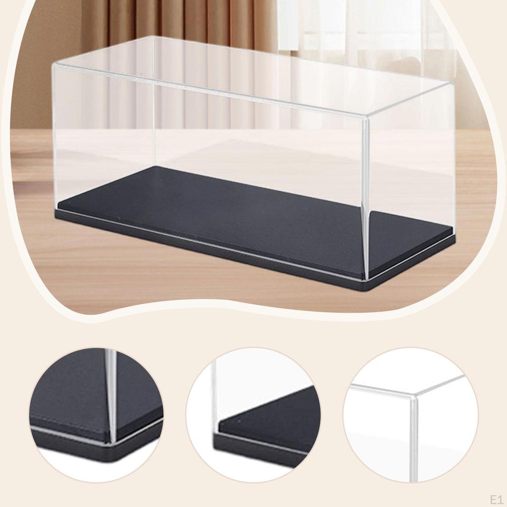 1/43 Modellauto Vitrine Spielzeug Aufbewahrungsbox Sammlergeschenk Staubdichte Vitrine für Sammlerstücke