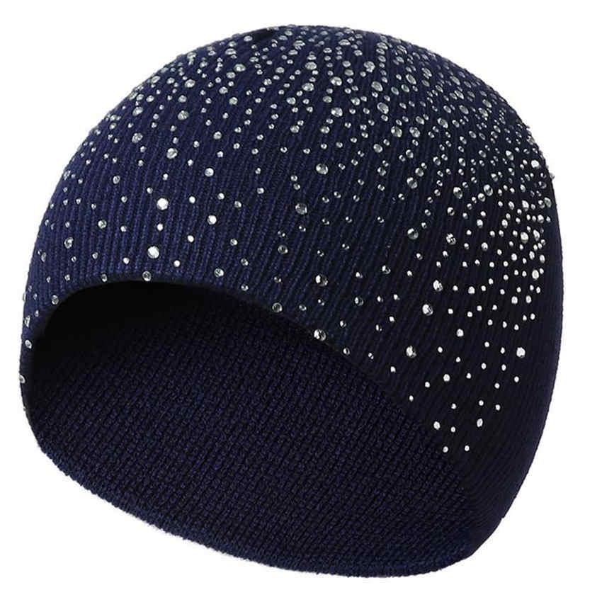 Men Women Baggy Warm Crochet Winter Wool Knit Ski Beanie Slouchy Caps Hat