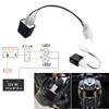 TUDOUZZZ Motorrad Blinkerrelais 2 Pin Flackern Blinken Geschwindigkeit Einstellbar Umbau Universal