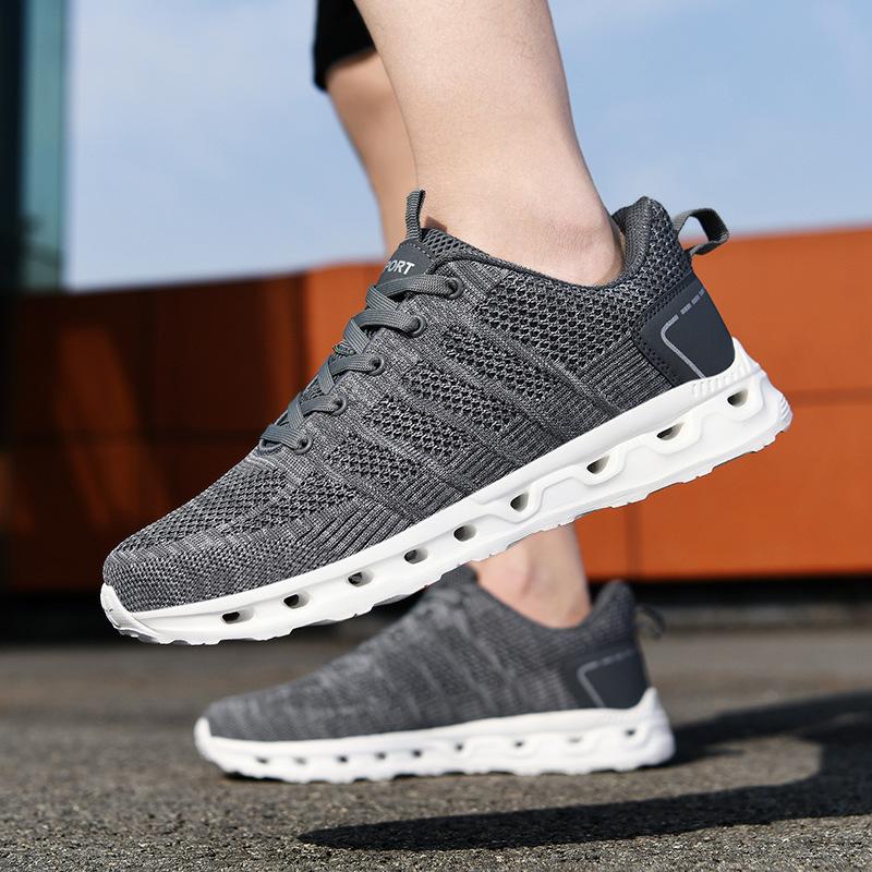 Plus Size  Summer Men Casual Sport Shoes Fashion Breathable Lightweight Sneakers Outdoor Mesh Running Shoes Zapatos Hombre
