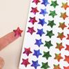 Star Dot Hearts Paper Sticker for Kids Reward Birthday Party Favors Glitter Foil Sticker Reward Chart Labels Gift DIY Decoration