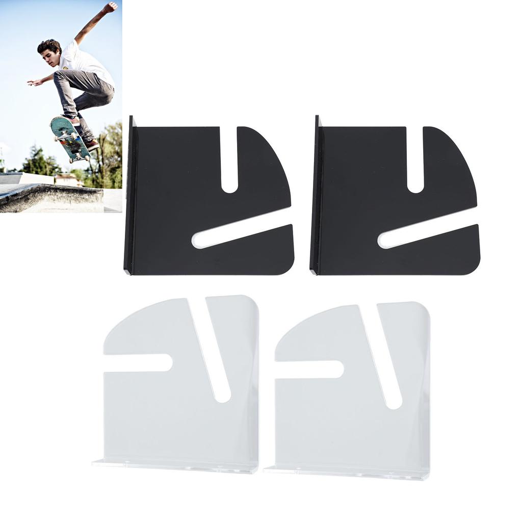 Skateboard Rack Wall Mount Skateboard Display Rack Acrylic Strong Load Bearing Skateboard Wall Hange