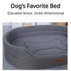 Winter Dog Pet Beds Square Dog Bed For Large Dogs Custom Size Dog Sofa Beds Waterproof Customized Pet Bed Inner Pad Washable