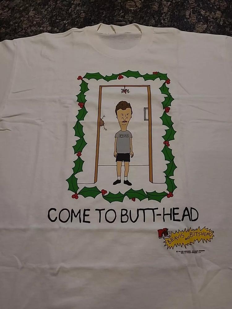 Reprinted 1996 Beavis And Butt-head Come To Butt Head T Shirt Full Size S-5XL AA Unisex T-Shirt M