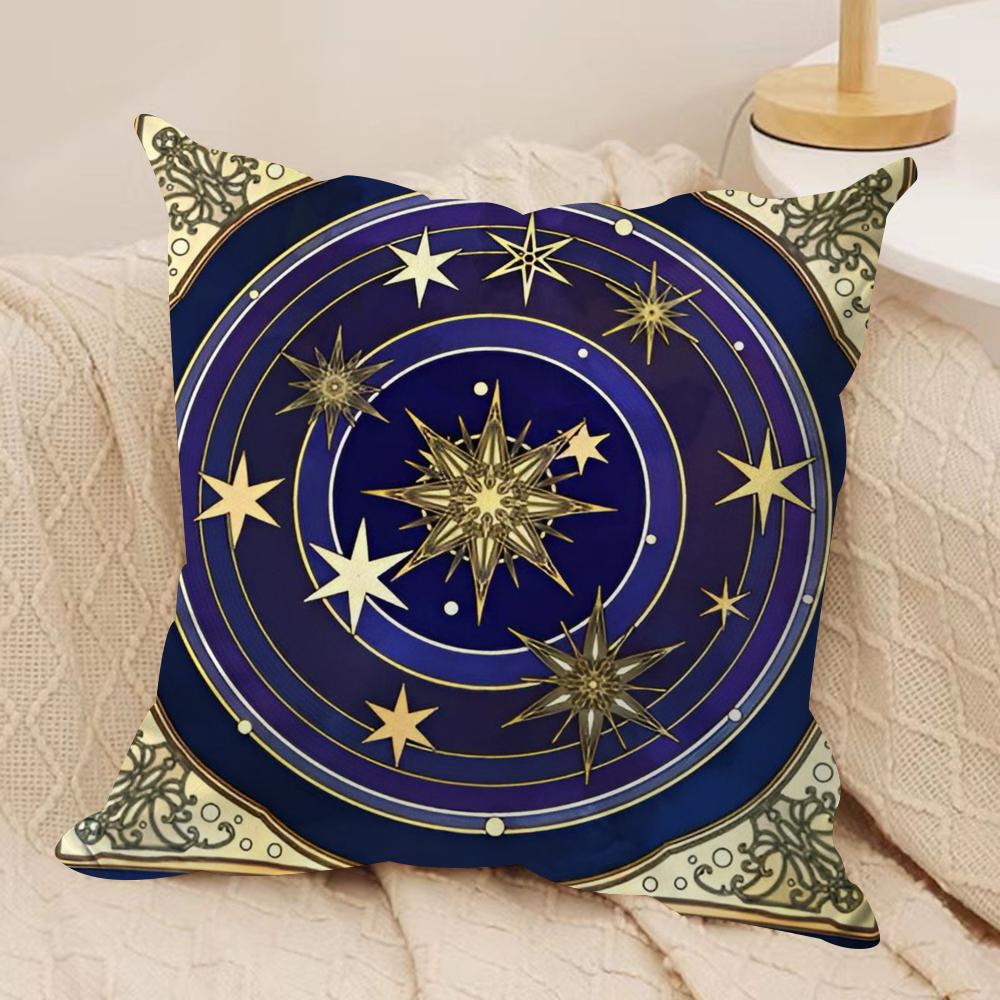 

Nordic Midsummer Festival Cushion Cover Soft Plush Throw Pillow Cover DoubleSided Printed Cushion Case Sofa Home Decor 30x30cm