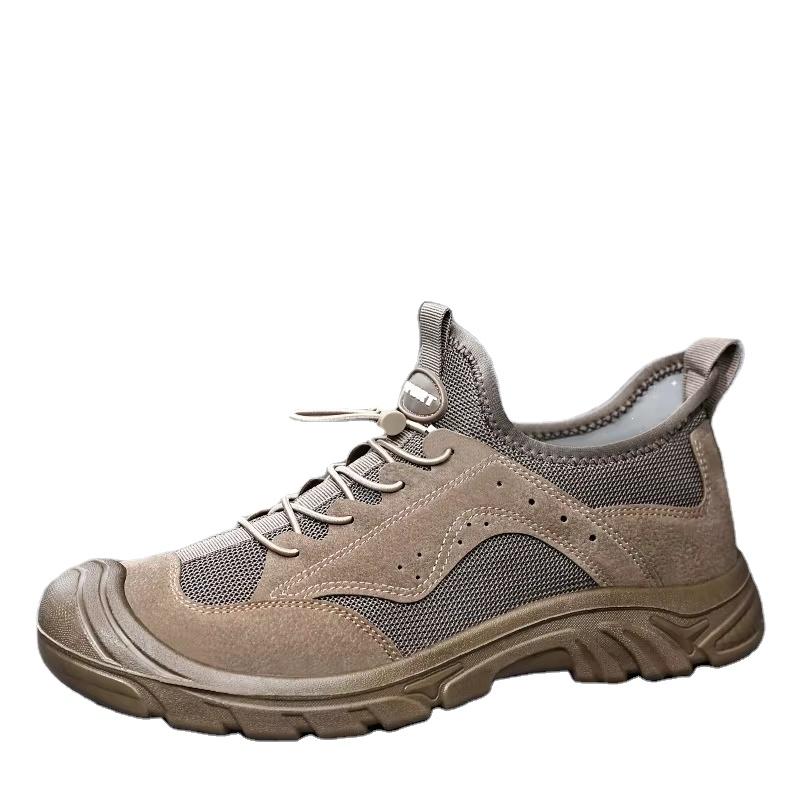 High Quality Outdoor Sneakers Rubber Sole Safety Waterproof Climbing Sports Shoes Men's Tennis Salomon Hiking Shoes