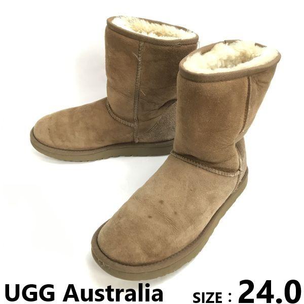 

Угги UGG Australia из овчины 7 24 коричневые(ИСПОЛЬЗОВАЛ)