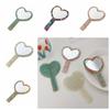 Acetic Acid Texture Small Makeup Mirror Vanity Mirror Dressing Mirror Ins Handheld Mirror  Girl