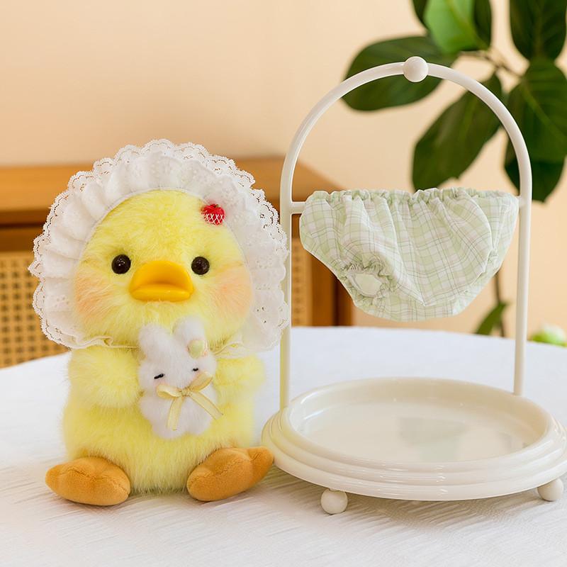 Plush Toy Duck With Dress For Children Kids Baby Soft Animal Doll Gift