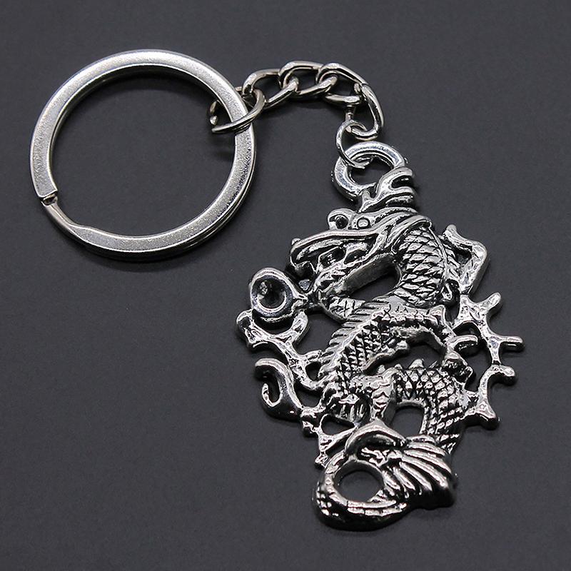 

Китайский зодиакальный дракон, кулон, брелок, креативный тотем, брелки, аксессуары для ключей, женская и мужская сумка, сувениры, подарок