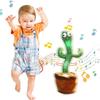 Charming Electronic Shake Body Dancing Cactus Plush Toy With Learning Speaking Feature