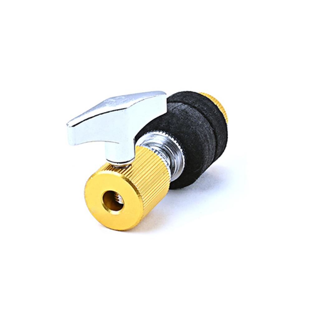 Alloy Drum Clutch Thickened Lever Drop Clutch Soft Felt Pad Cymbal Rack Separator Jazz Drum Parts Accessories for Hi Hat Cmbal