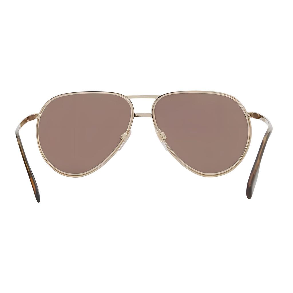 Burberry Tendencia de Moda Gafas de Sol Estilo Piloto Gafas de Sol para Hombre Dorado 40822881