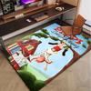 Pippi Longstocking Polyester Carpet, Soft Indoor Mat for Office Chair, Living Room, Computer Desk - Decorative Home Office Rug Design