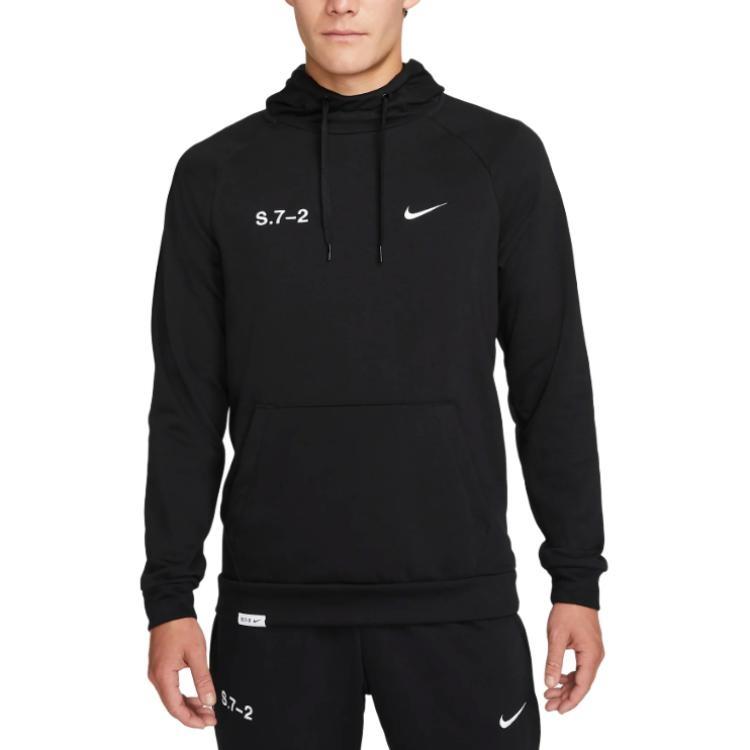 Nike Dri-FIT Studio 72 Pullover Fitness Hooded Jacket Asia Sizing Black Men s FB8611-010 L