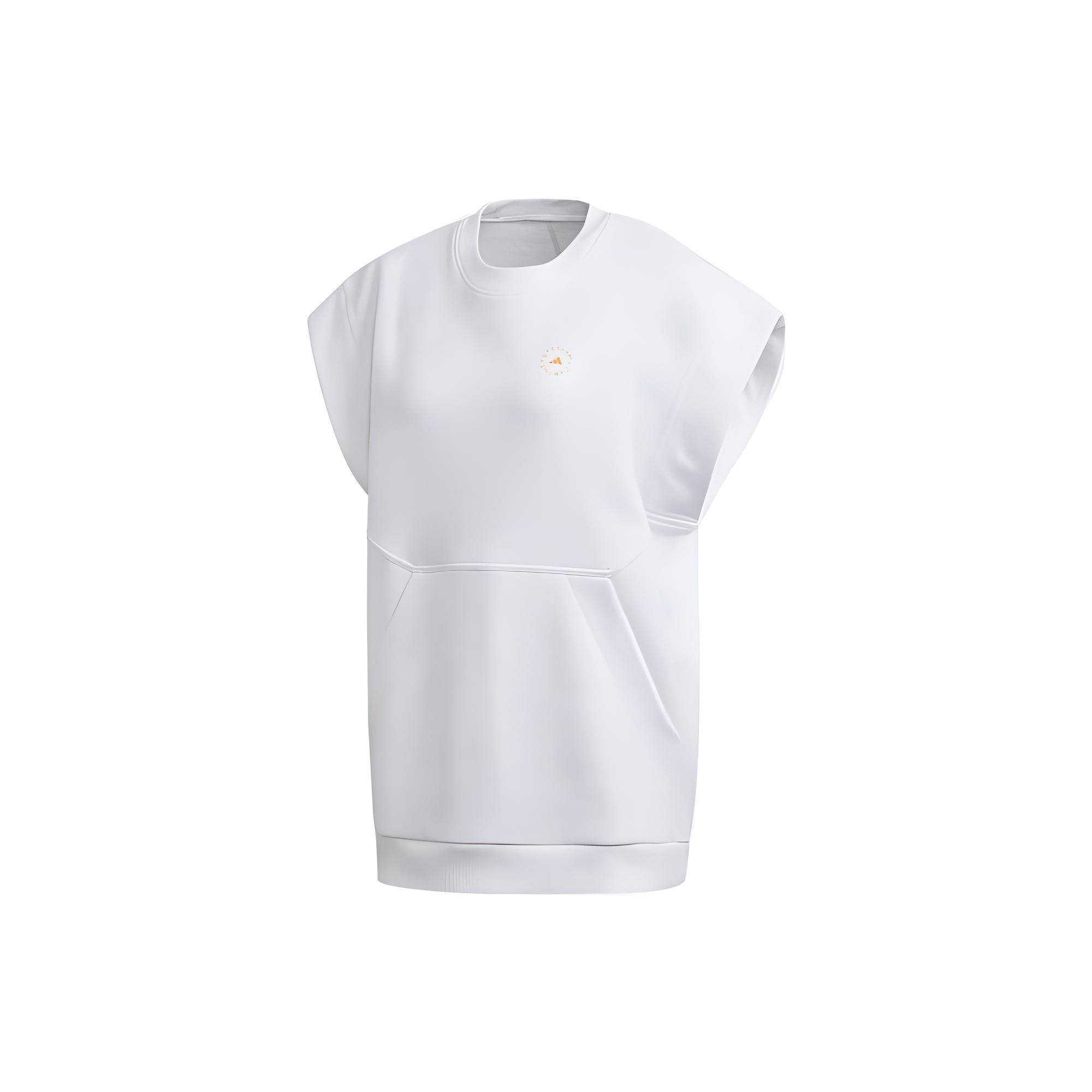 (WMNS) adidas Stella McCartney Muscle Sleeveless Sweatshirt Asia Sizing  White  Women s FU0724 S