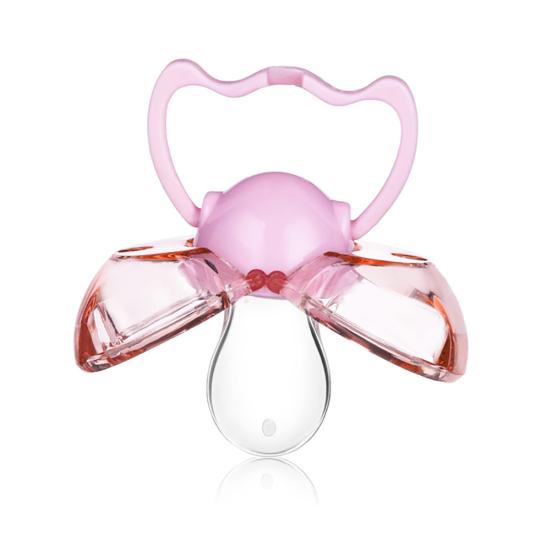 Silikon Bebek Yürümeye Başlayan Otomatik Kapanış Tipi Başparmak Şekli Emzik Toz Geçirmez