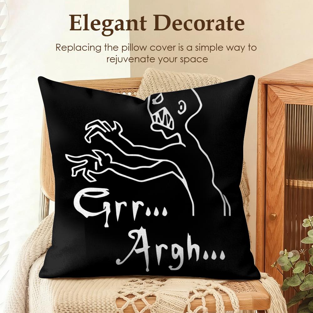 TV BBuffy the Vampire Slayer Cushion Cover Natural Linen Organic Fabric DoubleSided Printing Sofa Home Decor Gift Pillow Case