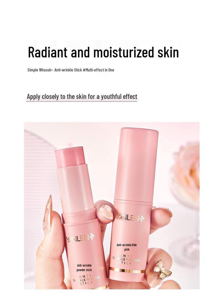 Korean Hydrating Pink Snail Peptide Wrinkle-Firming Stick & Neck Cream