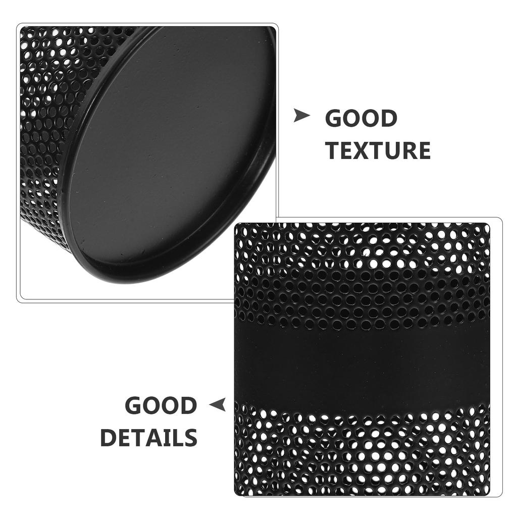 Sturdy Metal Mesh Pen Holder for Desk Desktop Pencil Organizer Cup Teacher Student Stationery Container Office Study Room