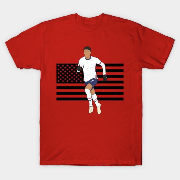 

Men Black Print T-shirt Gio Reyna Usmnt No-Cut Transfer Paper Print Cotton Tshirt - Men s Summer Cotton Graphic Tee 5XL різнокольоровий