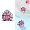 Copper Colors Butterfly Sea Shell Protection Heart Charms Flat Beads Fit Original Bracelet Diy Fine Jewelry Gift For Women