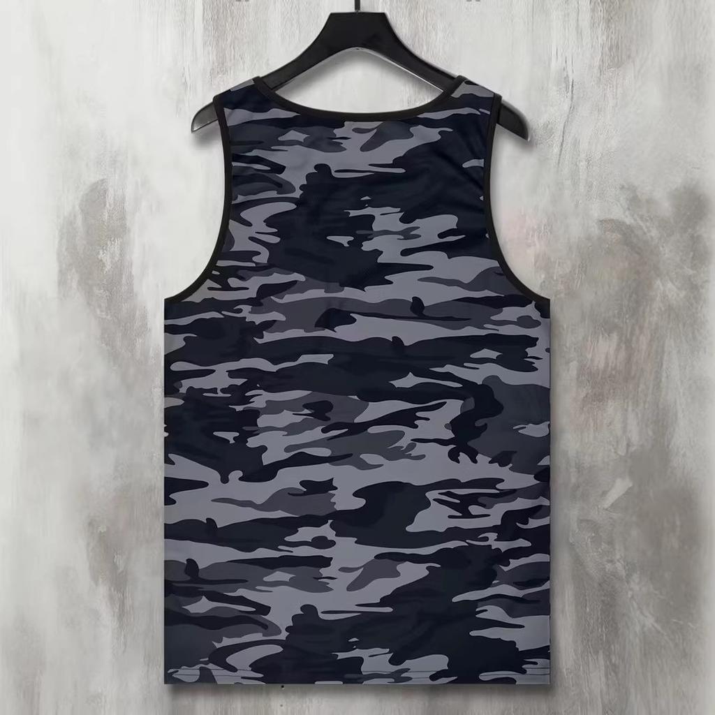 Muscle Men Fitness Sport Vest Men Fashion Camouflage Tank Tops