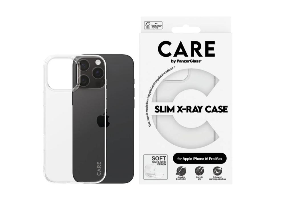 CARE by PanzerGlass Case Fashion X-Ray Soft Basic iPhone 16 Pro Max | CARE
