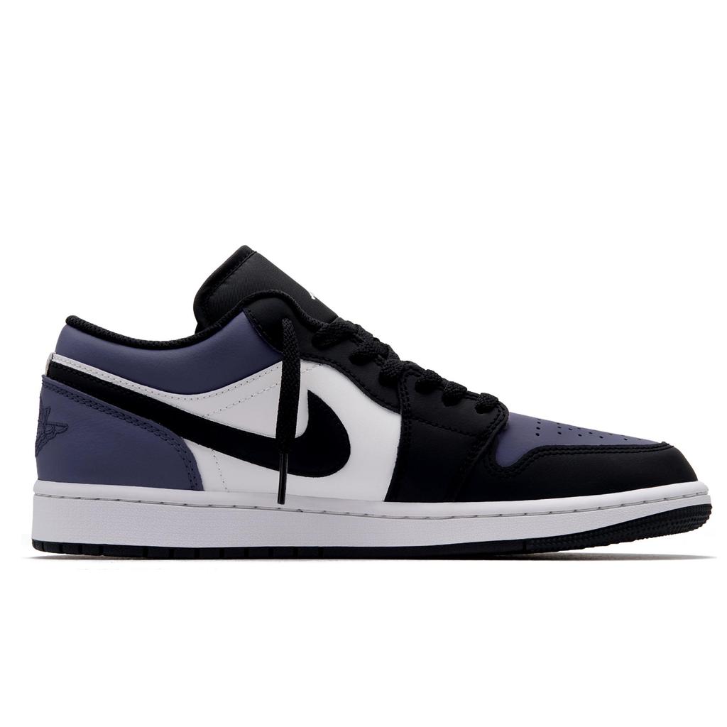 Jordan Air Jordan 1 Low Top Vintage Basketballschuhe Herren Lila Schwarz 553558-040(Team1919--)