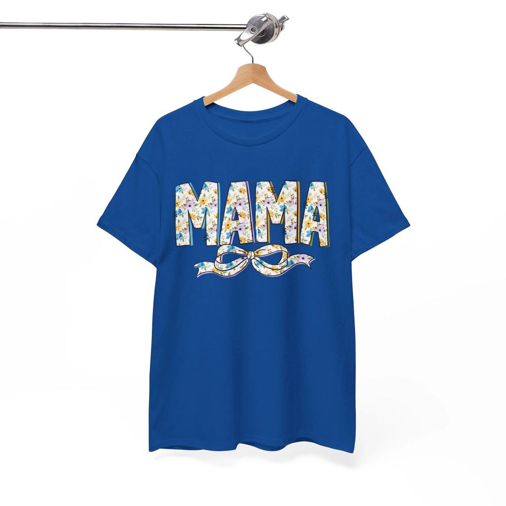 Mama Bohemian Floral T-Shirt - Trendy Flower Tee for Free Spirits & Nature Fans