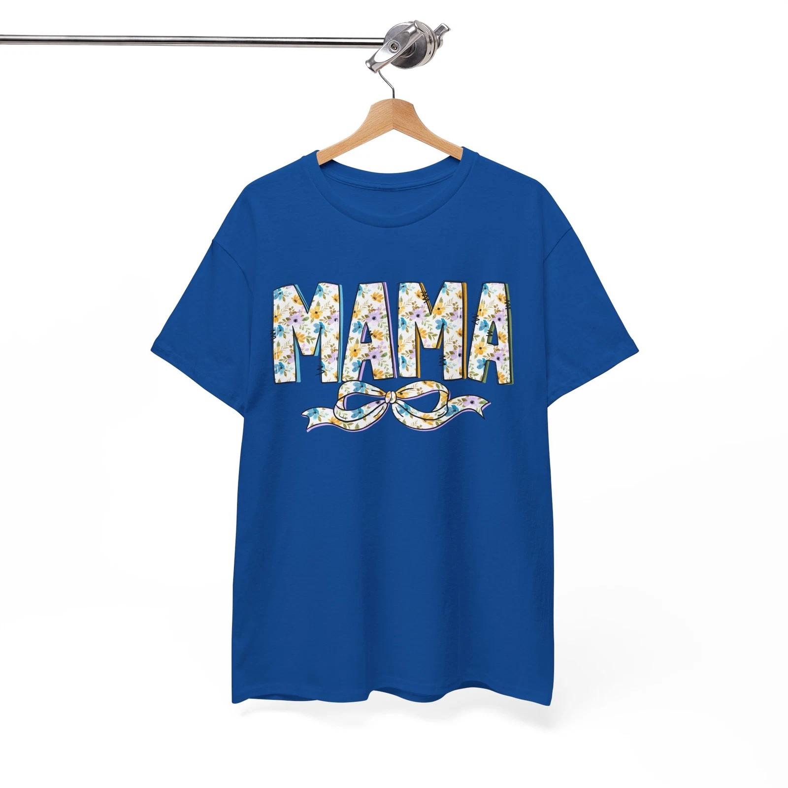 

Mama Bohemian Floral T-Shirt - Trendy Flower Tee for Free Spirits & Nature Fans M