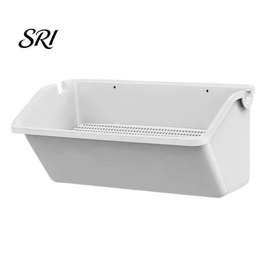 Corrosion-resistant Planter Wall Mounted Self-Watering Plant Pot with Drainage Holes Environmentally Friendly Stackable Vertical for Outdoor