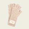 GOCORI FINGERLESS LONG GLOVES - BEIGE