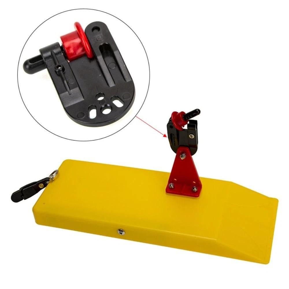 Inlaid Side Buckle Boat Fishing Release Clip Red Black Color Trolling Release Clip Outdoor Fishing
