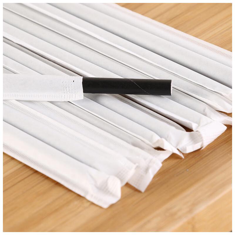 Disposable Black Paper Straws