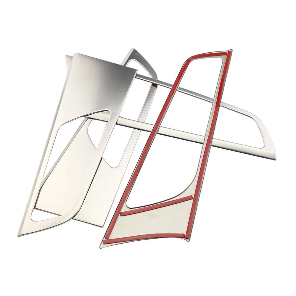 For Hyundai Tucson 2015 - 2025 LHD Inner Door Handle Cover Panel Sticker 4Pcs Decoration Trim Car Interior Accessories