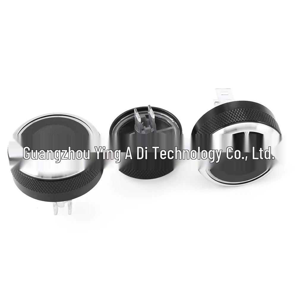 Compatible Aluminum Alloy Knob for Nissan Livina Qashqai NV200 Air Conditioning Switch