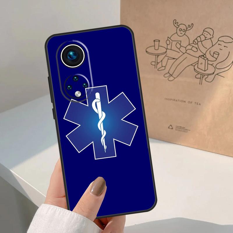 EMT EMS Medical For Honor Magic 8 7 6 5 Pro Case For Honor X9d X9c X9b X9a X8c X8b Win 200 400 50 70 90 Lite