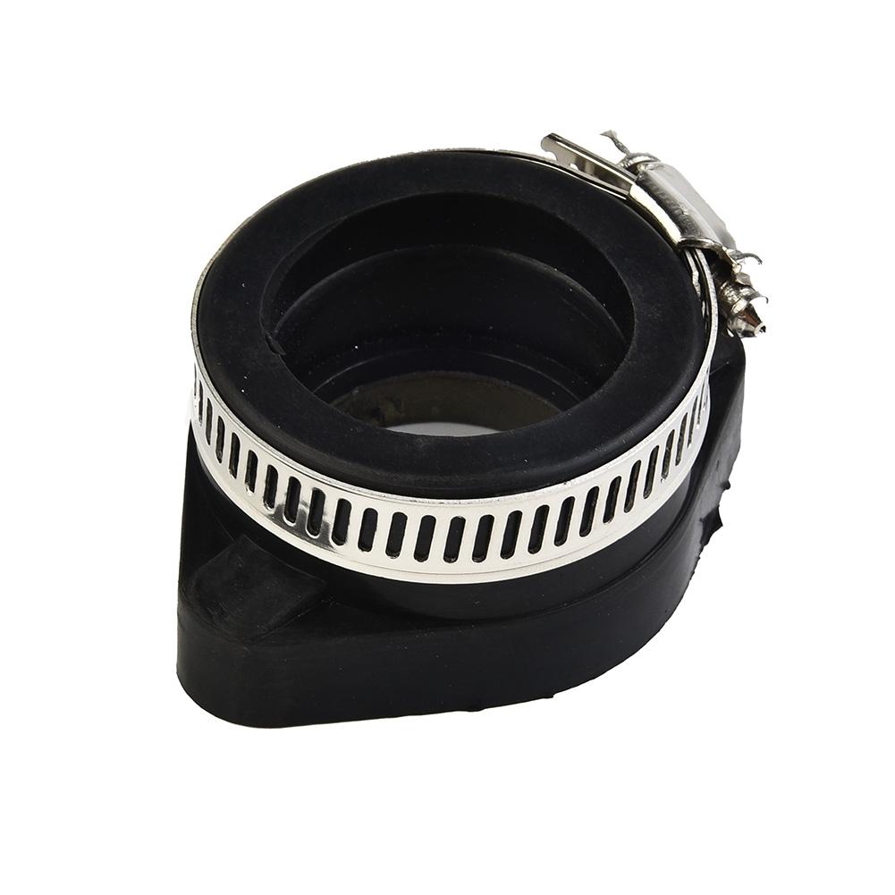 Carburetor Manifold Rubber+Aluminum Black Dirt Bike