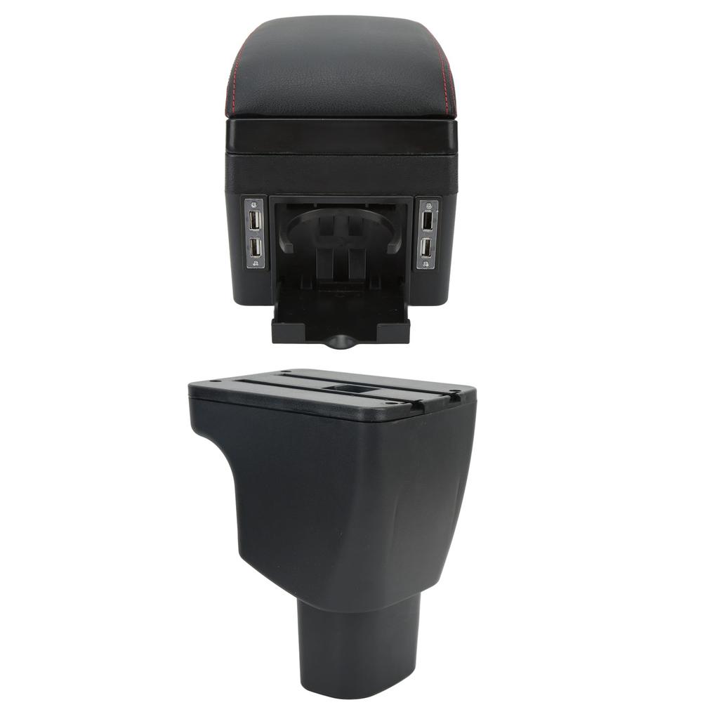 Cutie Cotieră Consola Centrală Depozitare Cutie de Conținut Organizator Interior cu Interfață USB Înlocuire pentru Hyundai I10