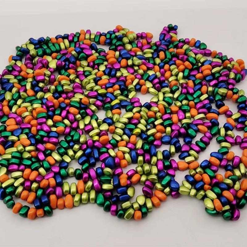 Polished Colored Ferrite Stones with Magnets - Stress Relief & Educational Toy Set