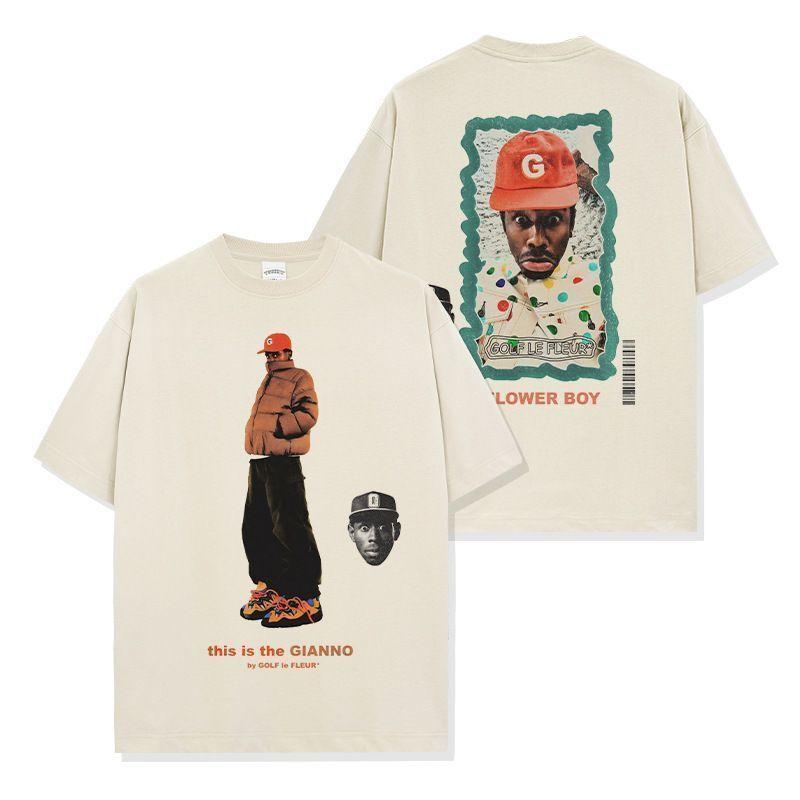

Remake Tyler The Creator Flower 2 sided Rare T shirt Unisex tee NH20914 Unisex T-Shirt S