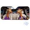 One-Piece Foldable Aluminum Foil Car Sunshade for Summer