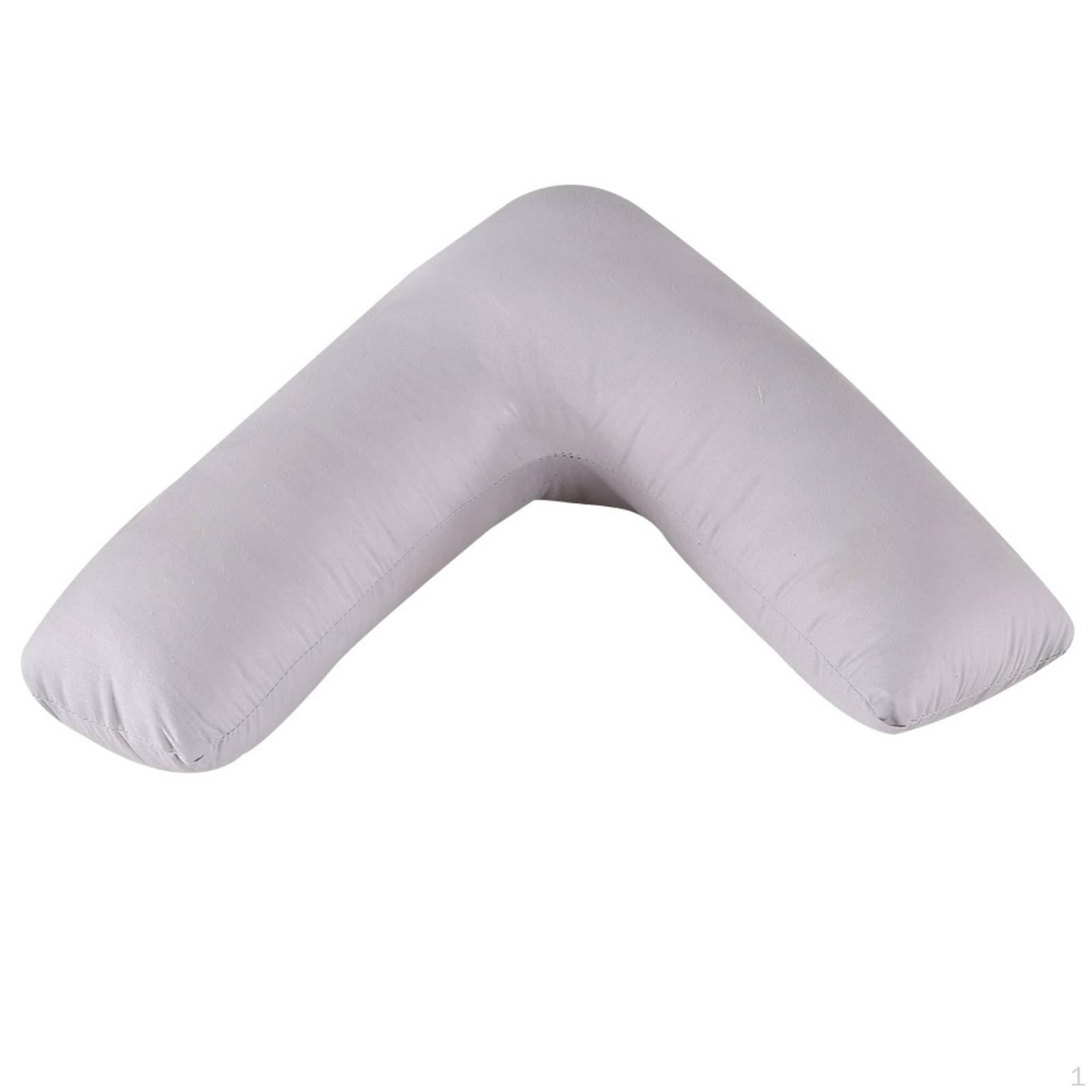 VShaped Maternity Pillow Removable Washable Cover Full Body Curved Bedding Accessory for