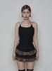 Setup Exe String Halter Neck Top / Black