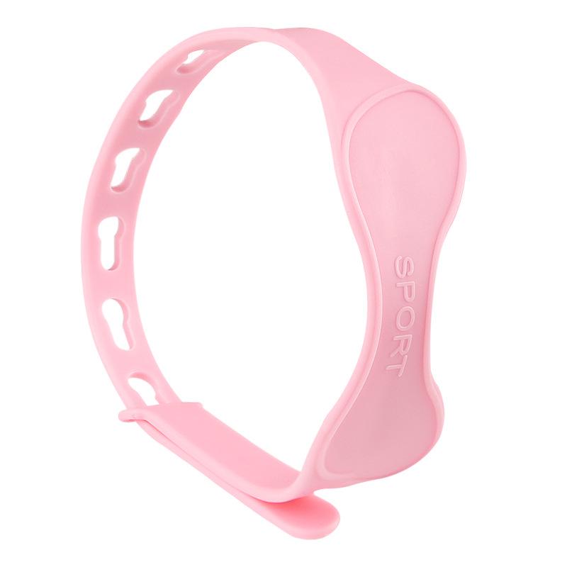 Adjustable Patella Knee Brace for Running and Sports One Size розовый