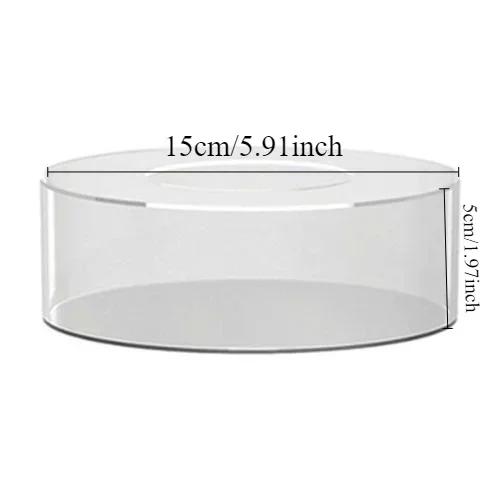 

Acrylic Wedding Cake Stand Transparent Round Dessert Display Plate Decorative Cake Suitable Birthday Party Gathering Supplies