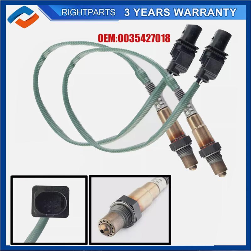 2pcs Upstream Oxygen O2 Sensor 0035427018 For Mercedes-Benz C300 C350 G50 2010 2011 2010 2013