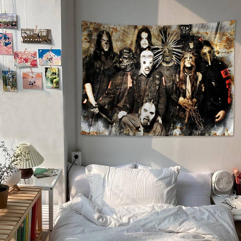 Band Rap SSlipknot Colorful Tapestry Wall Hanging Bohemian Wall Tapestries Mandala Wall Art Decor