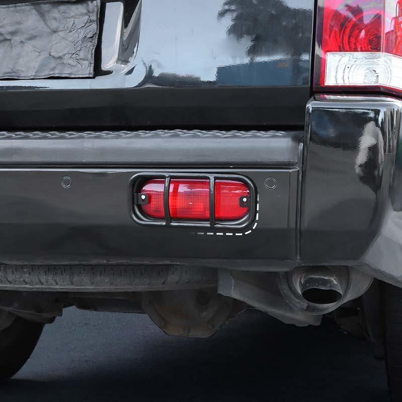 Bil Bakre Dimljus Lampskärm Skyddande Dekoration Kåpa För Jeep Grand Commander 2006-2010 Yttre Tillbehör